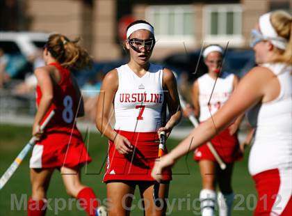 Thumbnail 1 in Ursuline Academy vs. Kirkwood photogallery.