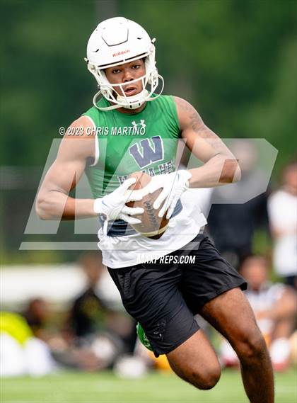Thumbnail 1 in Butler vs Weddington (Powerade 7 on 7) photogallery.