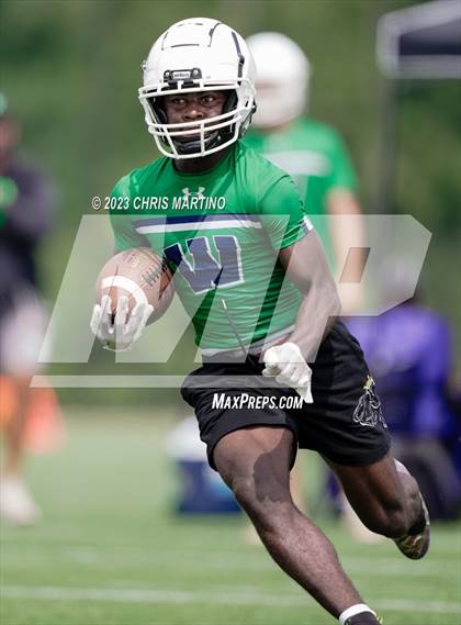 Thumbnail 1 in Butler vs Weddington (Powerade 7 on 7) photogallery.