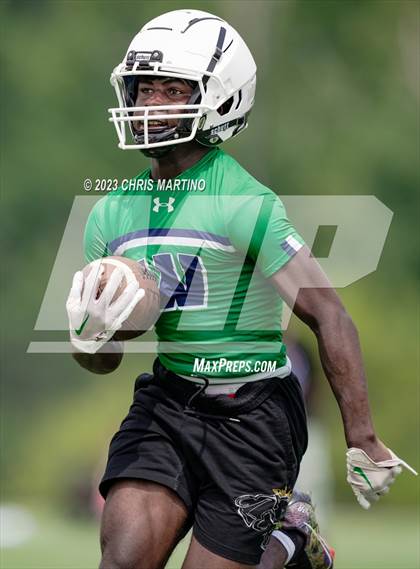 Thumbnail 2 in Butler vs Weddington (Powerade 7 on 7) photogallery.
