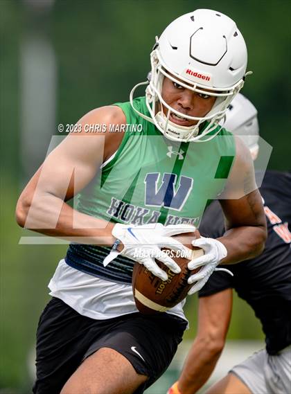 Thumbnail 2 in Butler vs Weddington (Powerade 7 on 7) photogallery.
