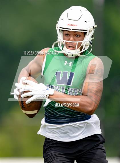 Thumbnail 3 in Butler vs Weddington (Powerade 7 on 7) photogallery.