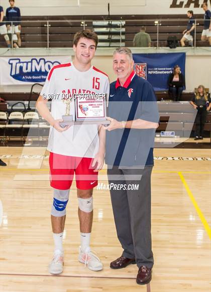 Thumbnail 2 in Pacific Collegiate vs. Saratoga (CIF CCS D2 Final) photogallery.