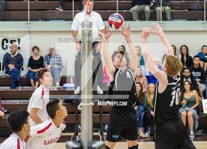 Thumbnail 1 in Pacific Collegiate vs. Saratoga (CIF CCS D2 Final) photogallery.