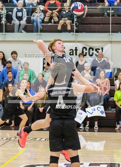 Thumbnail 1 in Pacific Collegiate vs. Saratoga (CIF CCS D2 Final) photogallery.