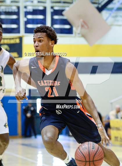 Thumbnail 3 in St. Joseph Regional vs Eastside (Mel Henderson Showcase) photogallery.