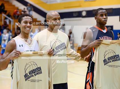 Thumbnail 3 in St. Joseph Regional vs Eastside (Mel Henderson Showcase) photogallery.