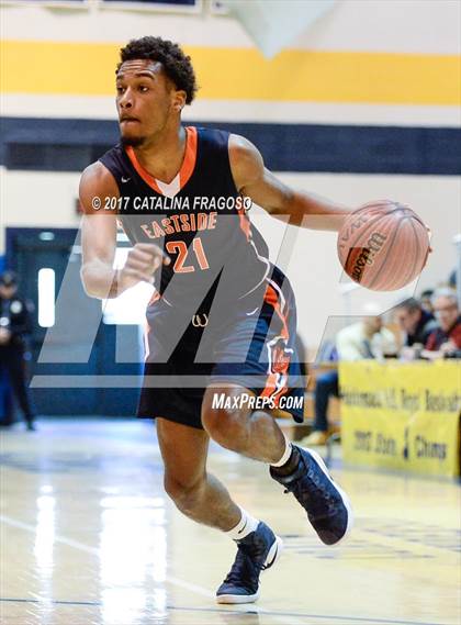 Thumbnail 1 in St. Joseph Regional vs Eastside (Mel Henderson Showcase) photogallery.