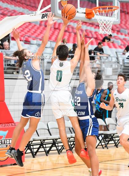 Thumbnail 2 in Bellarmine Prep vs. Ponderosa - Section 7 Basketball Tournament photogallery.
