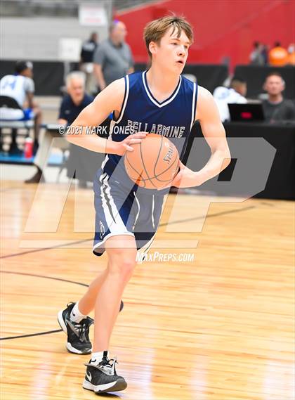 Thumbnail 1 in Bellarmine Prep vs. Ponderosa - Section 7 Basketball Tournament photogallery.