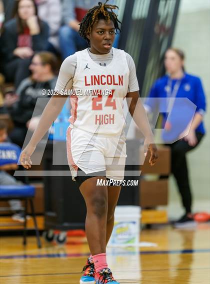 Thumbnail 3 in Lincoln Northeast vs. Lincoln High (HAC Tournament Final) photogallery.