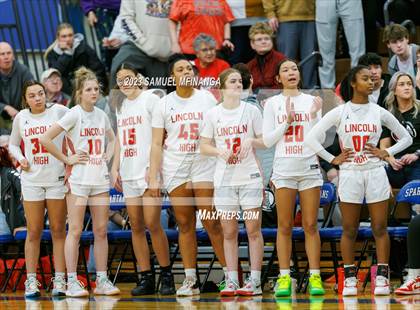 Thumbnail 2 in Lincoln Northeast vs. Lincoln High (HAC Tournament Final) photogallery.