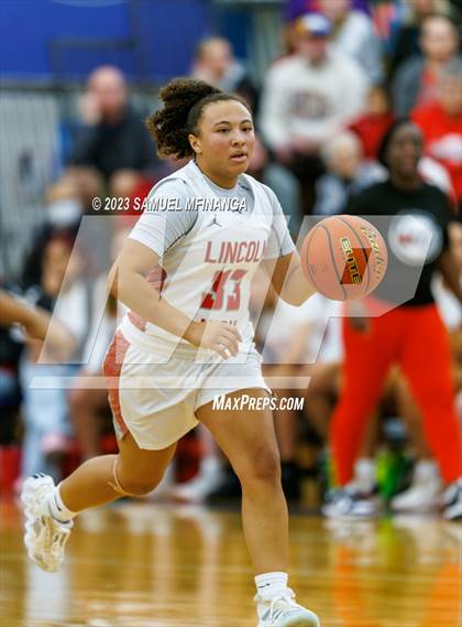 Thumbnail 3 in Lincoln Northeast vs. Lincoln High (HAC Tournament Final) photogallery.