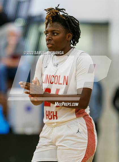 Thumbnail 2 in Lincoln Northeast vs. Lincoln High (HAC Tournament Final) photogallery.