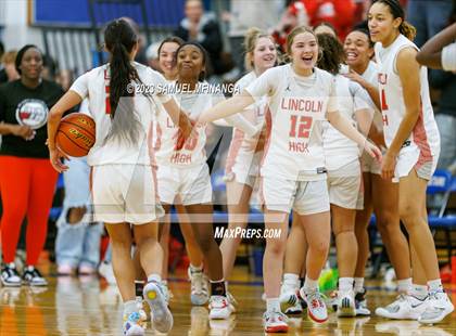 Thumbnail 1 in Lincoln Northeast vs. Lincoln High (HAC Tournament Final) photogallery.