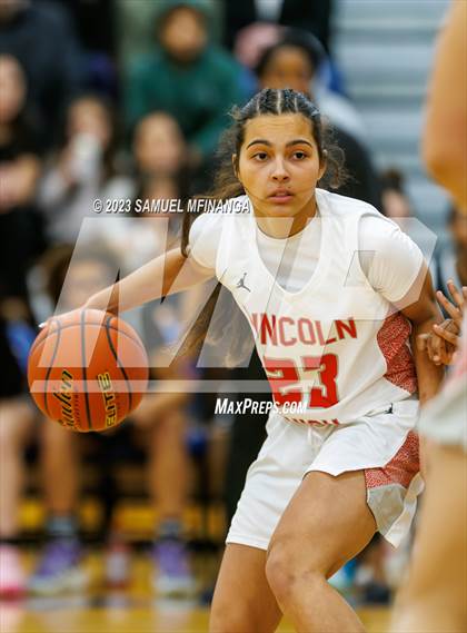 Thumbnail 1 in Lincoln Northeast vs. Lincoln High (HAC Tournament Final) photogallery.