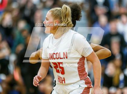 Thumbnail 3 in Lincoln Northeast vs. Lincoln High (HAC Tournament Final) photogallery.