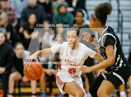 Thumbnail 3 in Lincoln Northeast vs. Lincoln High (HAC Tournament Final) photogallery.