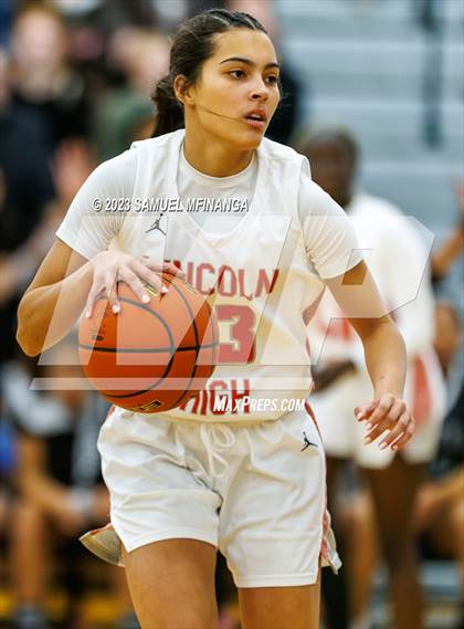 Thumbnail 2 in Lincoln Northeast vs. Lincoln High (HAC Tournament Final) photogallery.