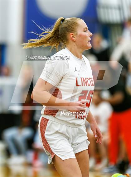 Thumbnail 3 in Lincoln Northeast vs. Lincoln High (HAC Tournament Final) photogallery.