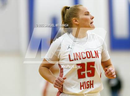 Thumbnail 3 in Lincoln Northeast vs. Lincoln High (HAC Tournament Final) photogallery.