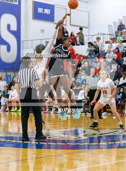 Thumbnail 1 in Lincoln Northeast vs. Lincoln High (HAC Tournament Final) photogallery.