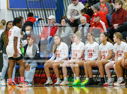 Thumbnail 2 in Lincoln Northeast vs. Lincoln High (HAC Tournament Final) photogallery.
