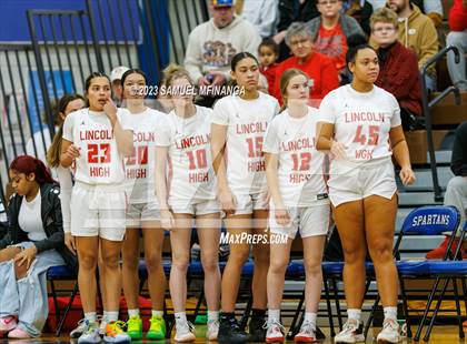 Thumbnail 1 in Lincoln Northeast vs. Lincoln High (HAC Tournament Final) photogallery.