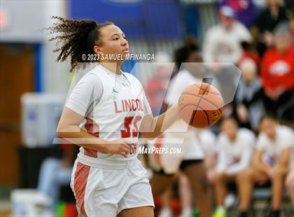 Thumbnail 1 in Lincoln Northeast vs. Lincoln High (HAC Tournament Final) photogallery.