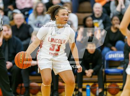 Thumbnail 3 in Lincoln Northeast vs. Lincoln High (HAC Tournament Final) photogallery.