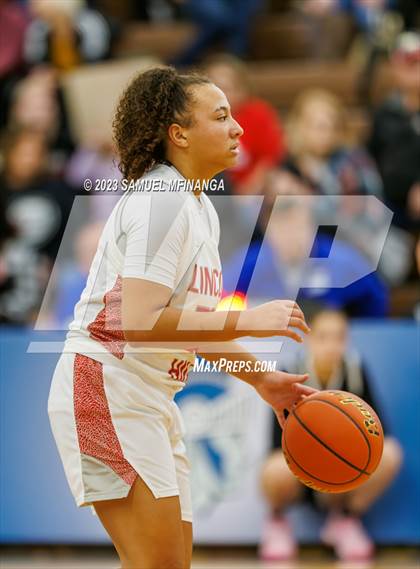 Thumbnail 3 in Lincoln Northeast vs. Lincoln High (HAC Tournament Final) photogallery.