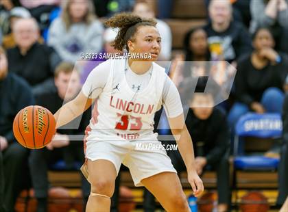 Thumbnail 1 in Lincoln Northeast vs. Lincoln High (HAC Tournament Final) photogallery.