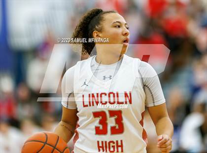 Thumbnail 2 in Lincoln Northeast vs. Lincoln High (HAC Tournament Final) photogallery.