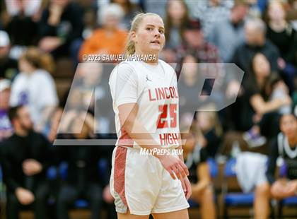 Thumbnail 2 in Lincoln Northeast vs. Lincoln High (HAC Tournament Final) photogallery.