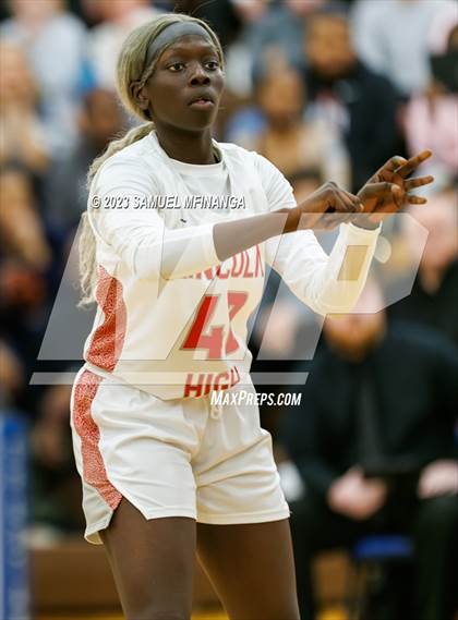 Thumbnail 1 in Lincoln Northeast vs. Lincoln High (HAC Tournament Final) photogallery.