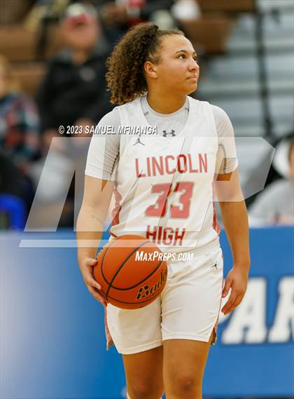 Thumbnail 1 in Lincoln Northeast vs. Lincoln High (HAC Tournament Final) photogallery.