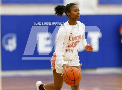Thumbnail 1 in Lincoln Northeast vs. Lincoln High (HAC Tournament Final) photogallery.