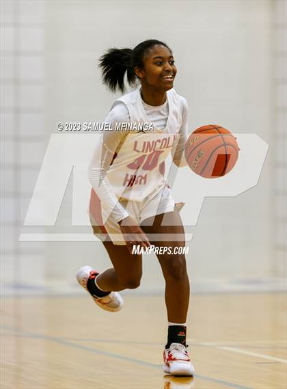Thumbnail 1 in Lincoln Northeast vs. Lincoln High (HAC Tournament Final) photogallery.