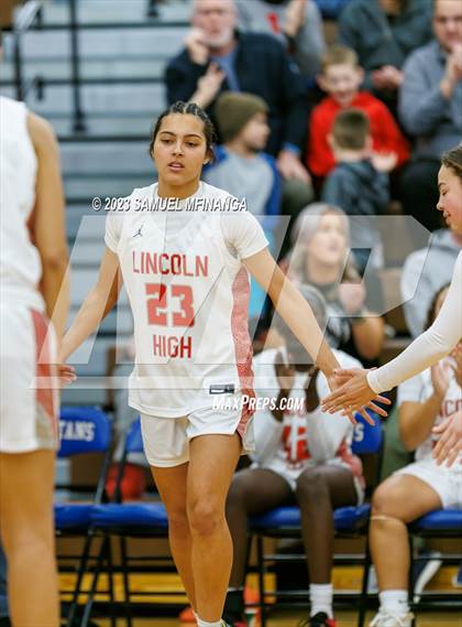 Thumbnail 1 in Lincoln Northeast vs. Lincoln High (HAC Tournament Final) photogallery.