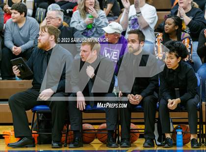 Thumbnail 1 in Lincoln Northeast vs. Lincoln High (HAC Tournament Final) photogallery.