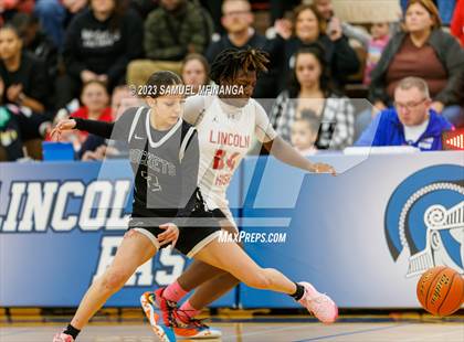Thumbnail 3 in Lincoln Northeast vs. Lincoln High (HAC Tournament Final) photogallery.