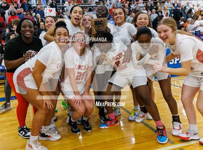 Thumbnail 1 in Lincoln Northeast vs. Lincoln High (HAC Tournament Final) photogallery.