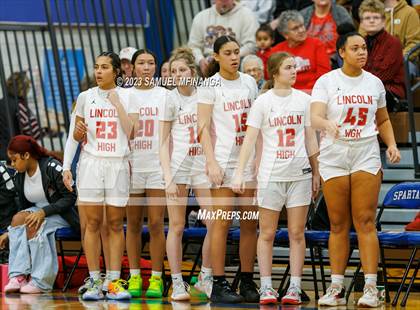Thumbnail 2 in Lincoln Northeast vs. Lincoln High (HAC Tournament Final) photogallery.
