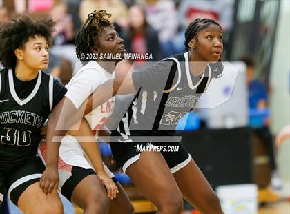 Thumbnail 3 in Lincoln Northeast vs. Lincoln High (HAC Tournament Final) photogallery.