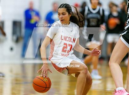 Thumbnail 2 in Lincoln Northeast vs. Lincoln High (HAC Tournament Final) photogallery.