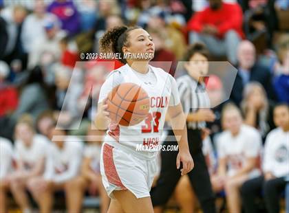 Thumbnail 1 in Lincoln Northeast vs. Lincoln High (HAC Tournament Final) photogallery.