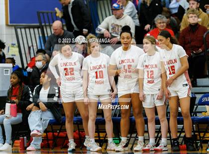 Thumbnail 2 in Lincoln Northeast vs. Lincoln High (HAC Tournament Final) photogallery.