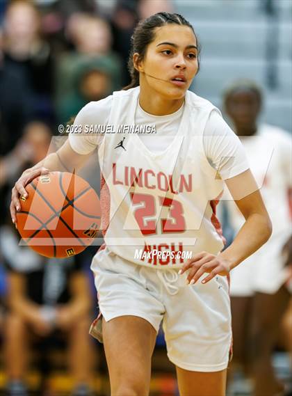 Thumbnail 1 in Lincoln Northeast vs. Lincoln High (HAC Tournament Final) photogallery.