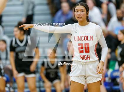Thumbnail 2 in Lincoln Northeast vs. Lincoln High (HAC Tournament Final) photogallery.