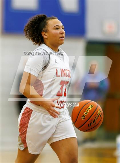 Thumbnail 3 in Lincoln Northeast vs. Lincoln High (HAC Tournament Final) photogallery.
